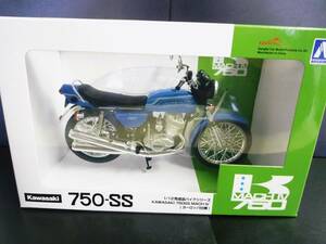 1/12 カワサキ 　マッハ　750 SS kawasaki 750SS MACH Ⅳ　ブルー　＜正規ライセンス商品＞ アオシマ文化教材社（完成品)