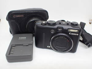 (273) 1円~ キャノン Canon PowerShot G9 パワーショット ブラック コンパクトデジタルカメラ