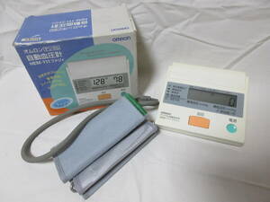 * operation goods omron/ Omron digital automatic hemadynamometer HEM-711faji-