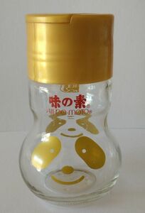 アジパンダ　100周年　空き瓶　味の素　金　ゴールド　汚れ、剥げあり