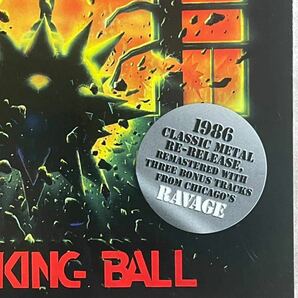 RAVAGE Wrecking Ball Shrapnel Records US リマスター 正統派ヘヴィ・メタル パワー・メタル 80年代 USメタル ALEX MASIの画像2