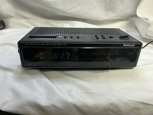 レトロ 動作品 NATIONAL ナショナル デジタルクロックラジオ RC-6215 2-ALARM DIGITAL CLOCK RADIO＠4