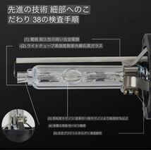 HID 純正 交換用 バルブ ヘッドライト 車検対応 2個 D2C(D2S/D2R兼用)HIDバーナー 明るい6000_画像6