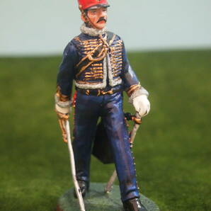 1/32 DEL PRADO製 金属フィギュア ナポレオン戦争時代 フランス軍側 スペイン公爵 フランス兵 1体単体   54mm の画像6