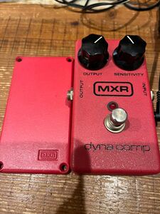 mxr ダイナコンプ　ビンテージ　ボックスロゴ　80年代