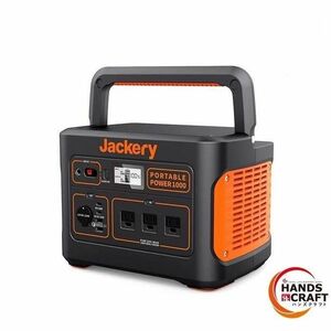 * outright sales price!! Jackery portable power supply 1000 PTB101 capacity 278400mAh/1002Whjakli outdoor disaster prevention unused storage goods 