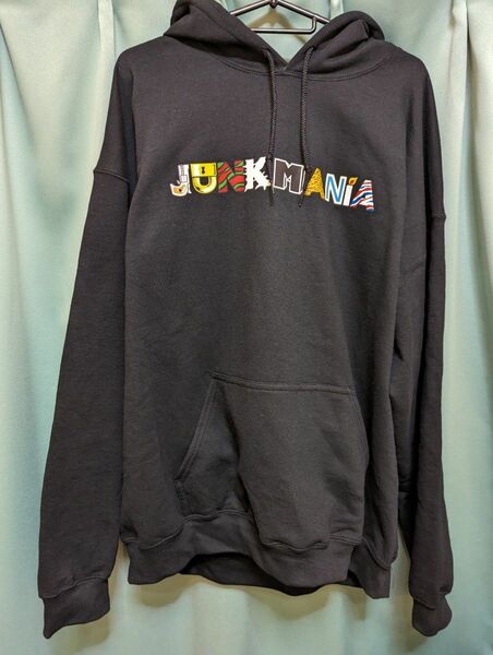 JUNKMANIA OG LOGO HOODIE BLK　ジャンクマニア　パーカー　XL ブラック　メンズ　レディース　フーディー