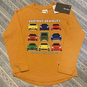 ロングTシャツ ロンT 車柄