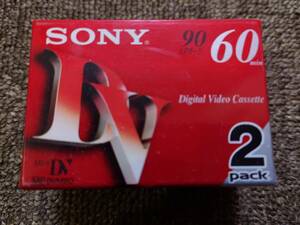  digital video cassette SONY Mini DV60 2PACK unused 