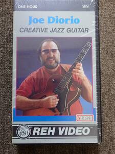  video VHS Joe Diorio / CREATIVE JAZZ GUITAR REH VIDEO