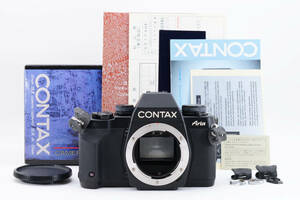 ◆箱付き付属品充実◆ CONTAX Aria コンタックス アリア 一眼レフフィルムカメラ #2035