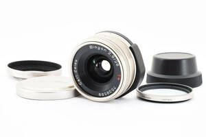 ◆超美品◆ CONTAX Carl Zeiss Biogon 28mm F2.8 T＊ コンタックス カールツァイス ビオゴン カメラ レンズ #2090