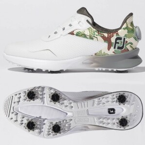 【新品】フットジョイ FootJoy  ATAK BOA アタック ボア ソフトスパイク メンズ ゴルフシューズ 日本正規品 26.5cm カモの画像2