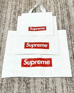 大 中 小 セット販売 Supreme bag 24SS シュプリーム ショッパー ショップ袋 エコバッグ 店舗限定 ボックスロゴ