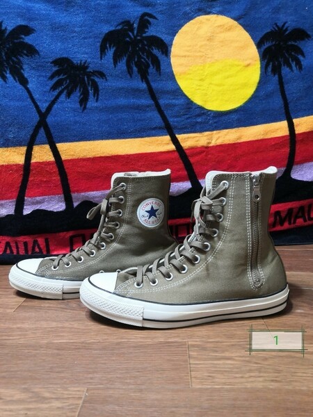 100周年限定品コンバースオールスター100z SHIN-HIシンハイブーツハイカットCONVERSE ALL STAR 100 Z SHIN-HI 1CL350 中古品 