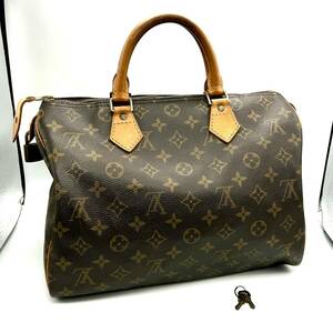 HY1270■LOUIS VUITTON ルイヴィトン LV モノグラム スピーディ 30 VI 0953 Bag バッグ 鞄 ハンドバッグ ミニボストン ※南京錠付き