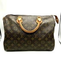 HY1270■LOUIS VUITTON ルイヴィトン LV モノグラム スピーディ 30 VI 0953 Bag バッグ 鞄 ハンドバッグ ミニボストン ※南京錠付き_画像3