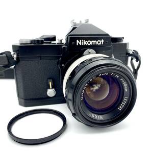 AY0771■【シャッター確認OK】NIKON ニコン Nikomat FT N ニコマート フィルムカメラ レンズ NIKKOR S・C AUTO 1:1.4 f=50mm ブラック