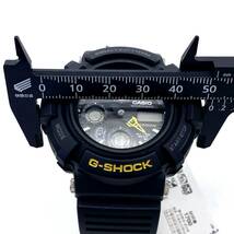 84S■【未使用/不動】CASIO カシオ G-SHOCK G-ショック AW-571 腕時計 箱 取扱説明書 保証書あり デジタル ブラック イエロー_画像9