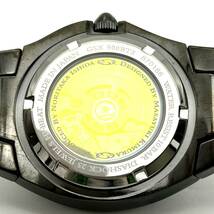 105S■ 【稼働】GSX 900 BTS ジーエスエックス 5周年記念 時計 腕時計 デイト AT 自動巻き カレンダー シルバー ブルー文字盤 3針_画像4