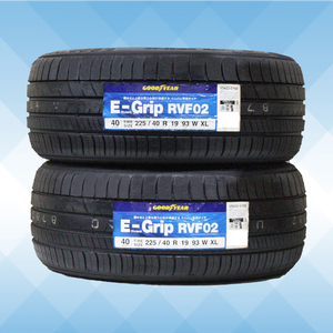 225/40R19 93W XL GOODYEAR グッドイヤー EFFICIENTGRIP RVF02 21年製 正規品 送料無料 2本税込 \29,900より 1