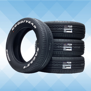 215/60R17C 109/107R RWL GOODYEAR グッドイヤー ナスカー EAGLE #1 NASCAR ホワイトレター 23年製 正規品 4本送料税込 \72,000より 1