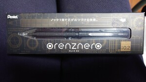Pentel( ぺんてる ) orenz nero(オレンズネロ) 0.2mm