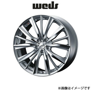 ウェッズ レオニス VX アルミホイール 1本 プリウス 50系 15インチ ハイパーシルバーミラーカット 0033241 WEDS LEONIS VX