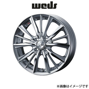 ウェッズ レオニス VX アルミホイール 1本 ミラージュ A03A/A05A 15インチ ハイパーシルバーミラーカット 0033237 WEDS LEONIS VX