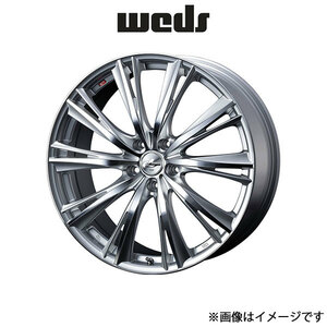 ウェッズ レオニス WX アルミホイール 1本 ヴェゼル RU1/RU2/RU3/RU4 19インチ ハイパーシルバーミラーカット 0033907 WEDS LEONIS WX