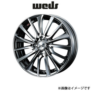 ウェッズ レオニス VT アルミホイール 1本 パレット MK21S 15インチ ブラックメタルコートミラーカット 0036327 WEDS LEONIS VT