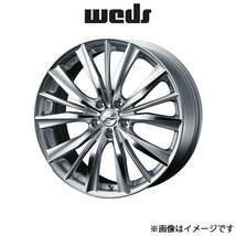 ウェッズ レオニス VX アルミホイール 1本 アテンザ GH系 17インチ ハイパーシルバーミラーカット 0033267 WEDS LEONIS VX_画像1