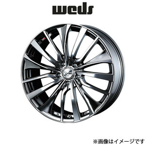 ウェッズ レオニス VT アルミホイール 1本 CR-V RE3/RE4 18インチ ブラックメタルコートミラーカット 0036362 WEDS LEONIS VT