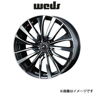 ウェッズ レオニス VT アルミホイール 1本 オデッセイ RC1/RC2/RC4 19インチ パールブラックミラーカット 0036369 WEDS LEONIS VT