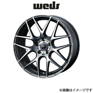 ウェッズ レオニス ナヴィア06 アルミホイール 1本 ステップワゴン RP6/RP7/RP8 18インチ マットガンメタ 0037622 WEDS LEONIS NAVIA 06