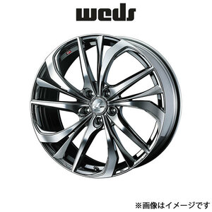 ウェッズ レオニス TE アルミホイール 1本 SX4 Sクロス YA22S/YB22S 18インチ ブラックメタルコート/ミラーカット 0038778 WEDS LEONIS TE