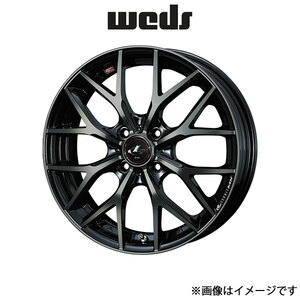 ウェッズ レオニス MX アルミホイール 1本 ハスラー MR52S/MR92S 15インチ パールブラックミラーカット/チタントップ 0037405 WEDS LEONIS