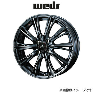 ウェッズ レオニス WX アルミホイール 1本 サクラ B6AW 16インチ ブラックメタルコートI 0039263 WEDS LEONIS WX