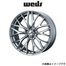 ウェッズ レオニス MX アルミホイール 1本 CR-V RM1/RM4 17インチ ハイパーシルバーIII/SCマシニング 0037428 WEDS LEONIS MX_画像1