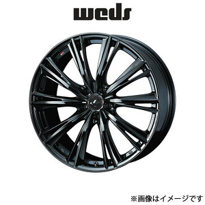 ウェッズ レオニス WX アルミホイール 1本 カローラ 210/A10系 17インチ ブラックメタルコートI 0039266 WEDS LEONIS WX