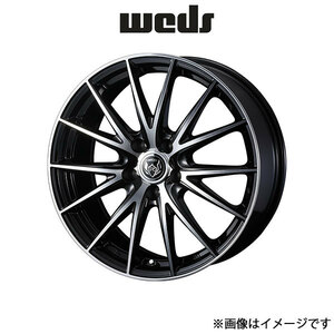 ウェッズ ライツレー VS アルミホイール 1本 デリカD:5 CV5W 17インチ ブラックメタリックポリッシュ 0039426 WEDS RIZLEY VS