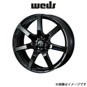 ウェッズ レオニス ナヴィア07 アルミホイール 1本 エルグランド E51 17インチ プレミアムブラック 0039568 WEDS LEONIS NAVIA 07