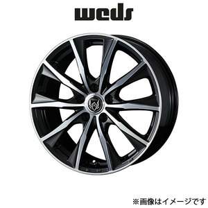 ウェッズ ライツレー MG アルミホイール 1本 CR-Z ZF1/ZF2 16インチ ブラックメタリックポリッシュ 0039913 WEDS RIZLEY MG