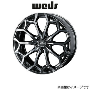 ウェッズ クレンツェ ジルドーン 384EVO アルミホイール 1本 RAV4 50系 18インチ スーパーブラック 0040079 WEDS Kranze Zildawn 384EVO