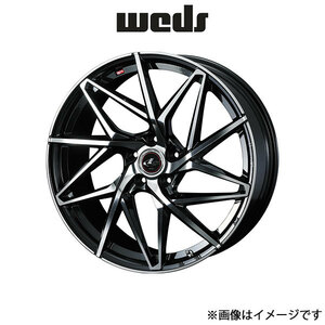 ウェッズ レオニス IT アルミホイール 1本 アコード CL7/CL8/CL9 15インチ パールブラック/ミラーカット 0040568 WEDS LEONIS IT