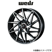 ウェッズ レオニス IT アルミホイール 1本 フィット GE6/GE7/GE8/GE9/GP1/GP4 15インチ パールブラック/ミラーカット 0040560 WEDS LEONIS_画像1