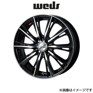 ウェッズ レオニス WX アルミホイール 4本 N-BOX/N-BOX+/N-BOX SLASH JF3/JF4 14インチ ブラックミラーカット 0033855 WEDS LEONIS WX