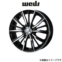 ウェッズ レオニス VX アルミホイール 4本 アルト/アルトエコ HA37S/HA97S 15インチ ブラックミラーカット 0033235 WEDS LEONIS VX_画像1