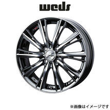 ウェッズ レオニス WX アルミホイール 4本 ワゴンR MH34S/MH44S 16インチ ブラックメタルコートミラーカット 0033871 WEDS LEONIS WX_画像1