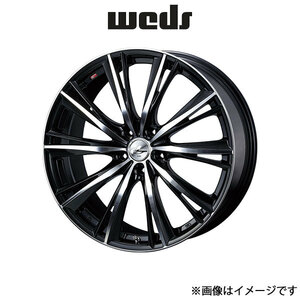 ウェッズ レオニス WX アルミホイール 4本 CX-5 KE系 18インチ ブラックミラーカット 0033899 WEDS LEONIS WX